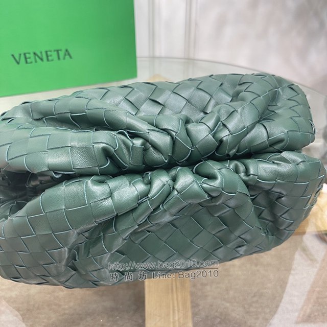 Bottega veneta高端女包 98062寬編織 寶緹嘉純手工編織羔羊皮女包 BV經典款大號編織雲朵包  gxz1406